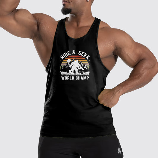 Mystery Bigfoot Tank Top- AA05611