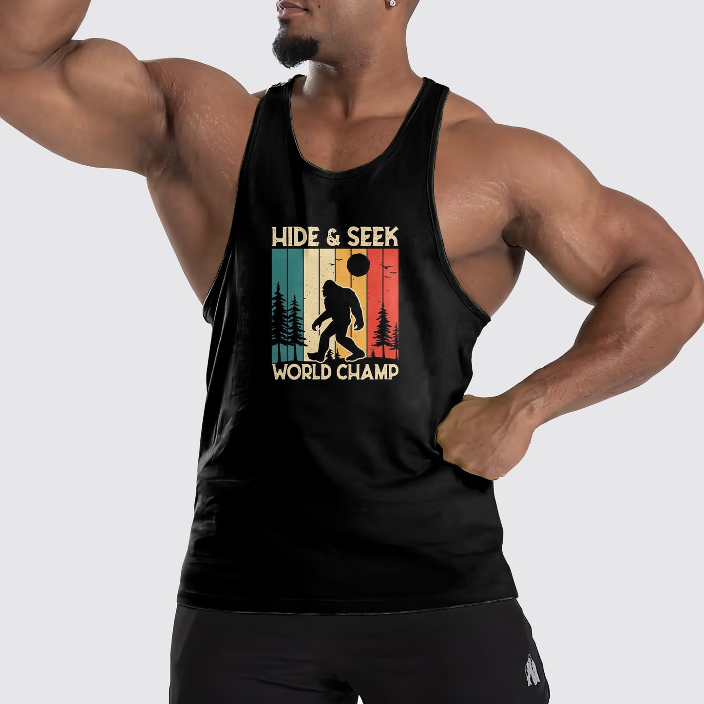 Mystery Bigfoot Tank Top- AA05618