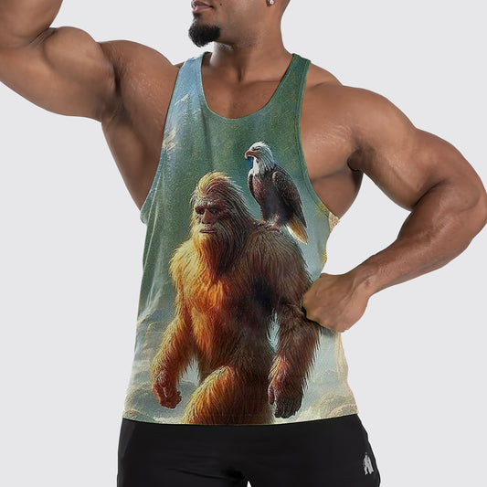 Mystery Bigfoot Tank Top- AA05646