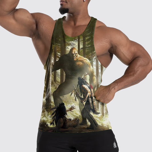 Mystery Bigfoot Tank Top- AA05648