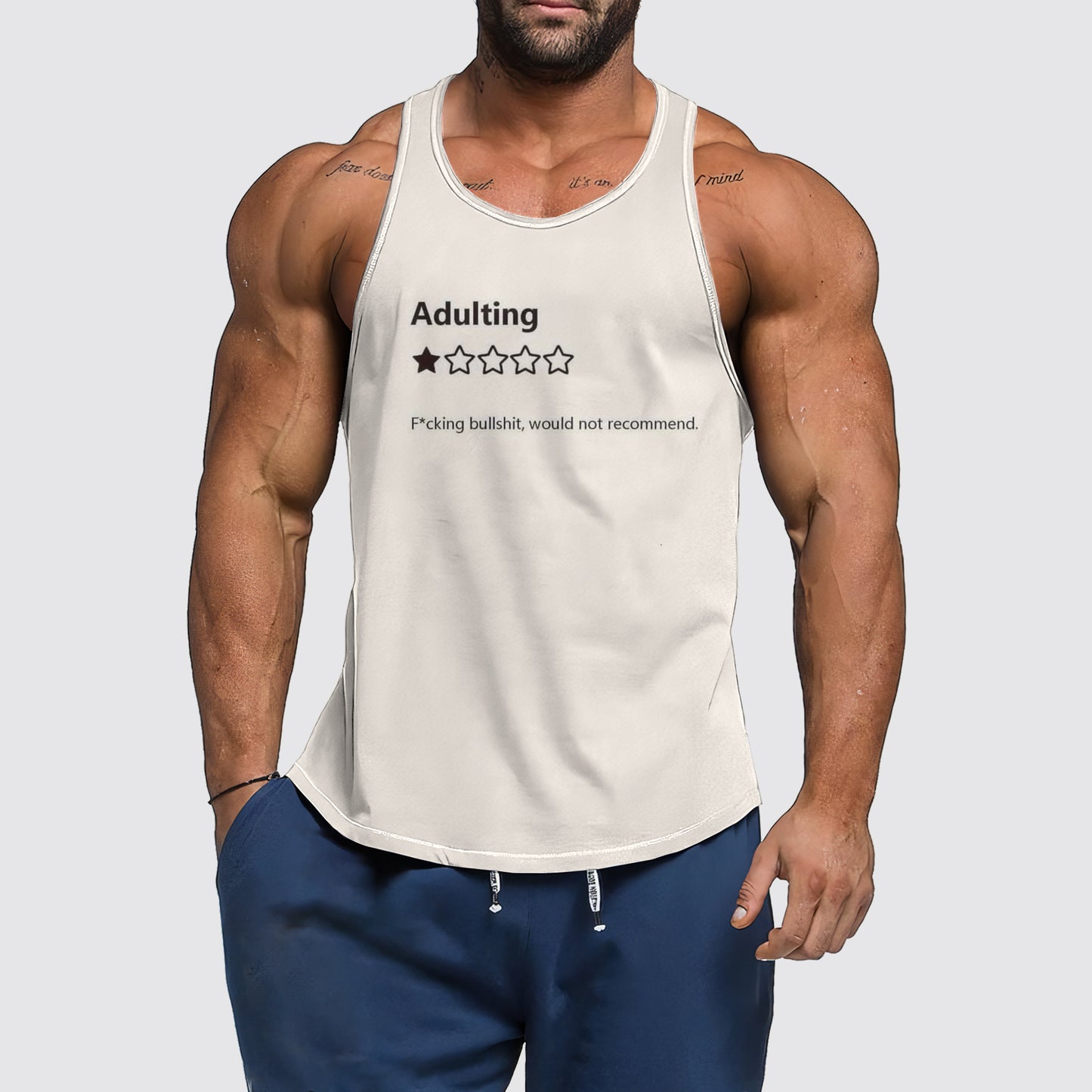 Funny Meme Tank Top- AA05661