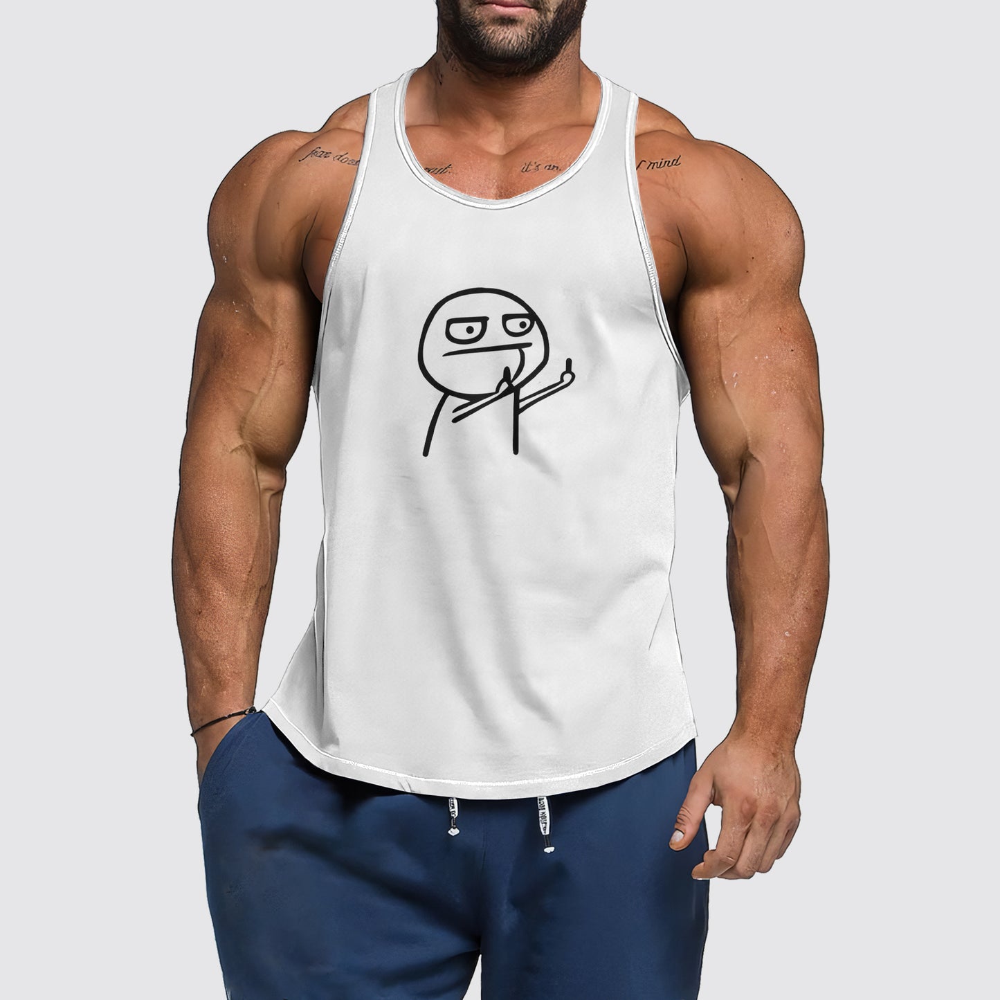 Funny Meme Tank Top- AA05670