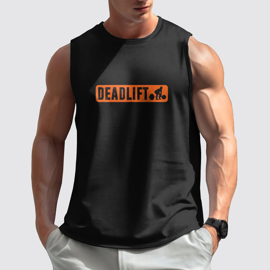 Gym-Ready Round Neck Tank Top- AA05729