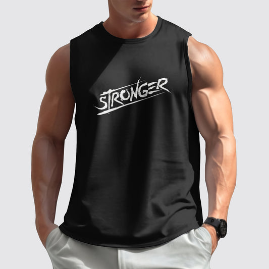 Gym-Ready Round Neck Tank Top- AA05734