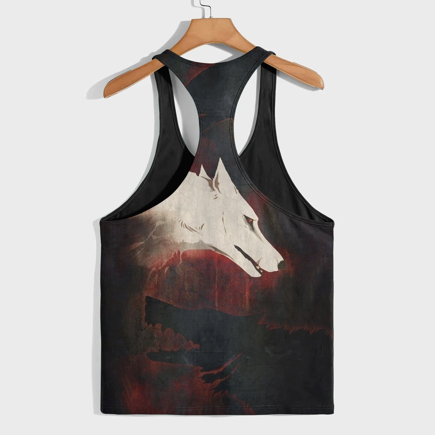 Savage Wolf Racerback Tank Top- AA05803