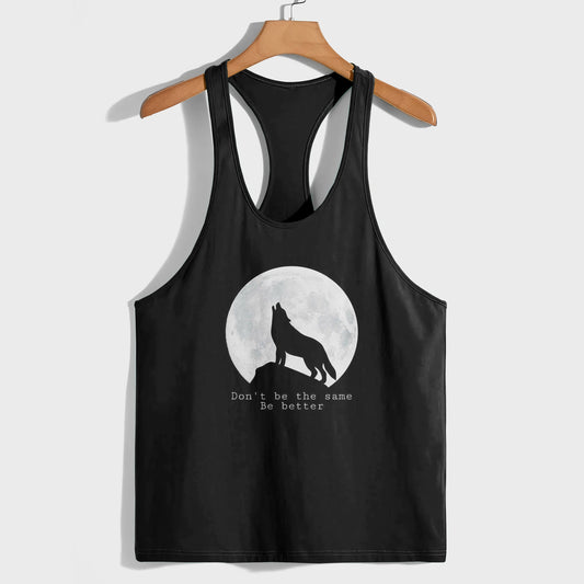 Savage Wolf Racerback Tank Top- AA05806