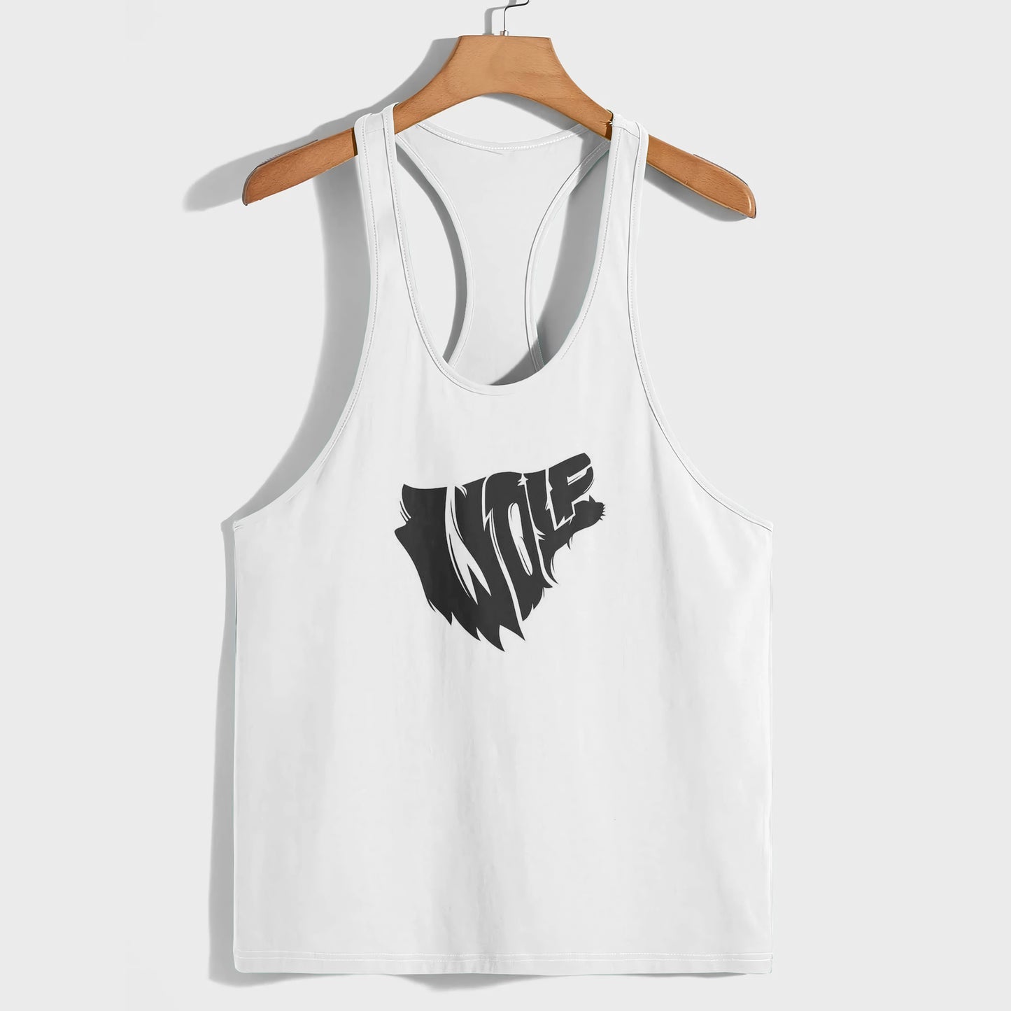 Savage Wolf Racerback Tank Top- AA05826