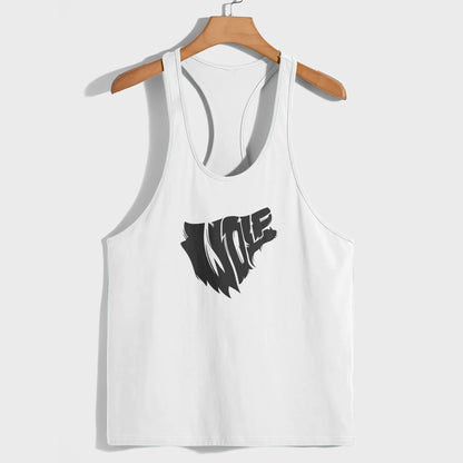 Savage Wolf Racerback Tank Top- AA05826