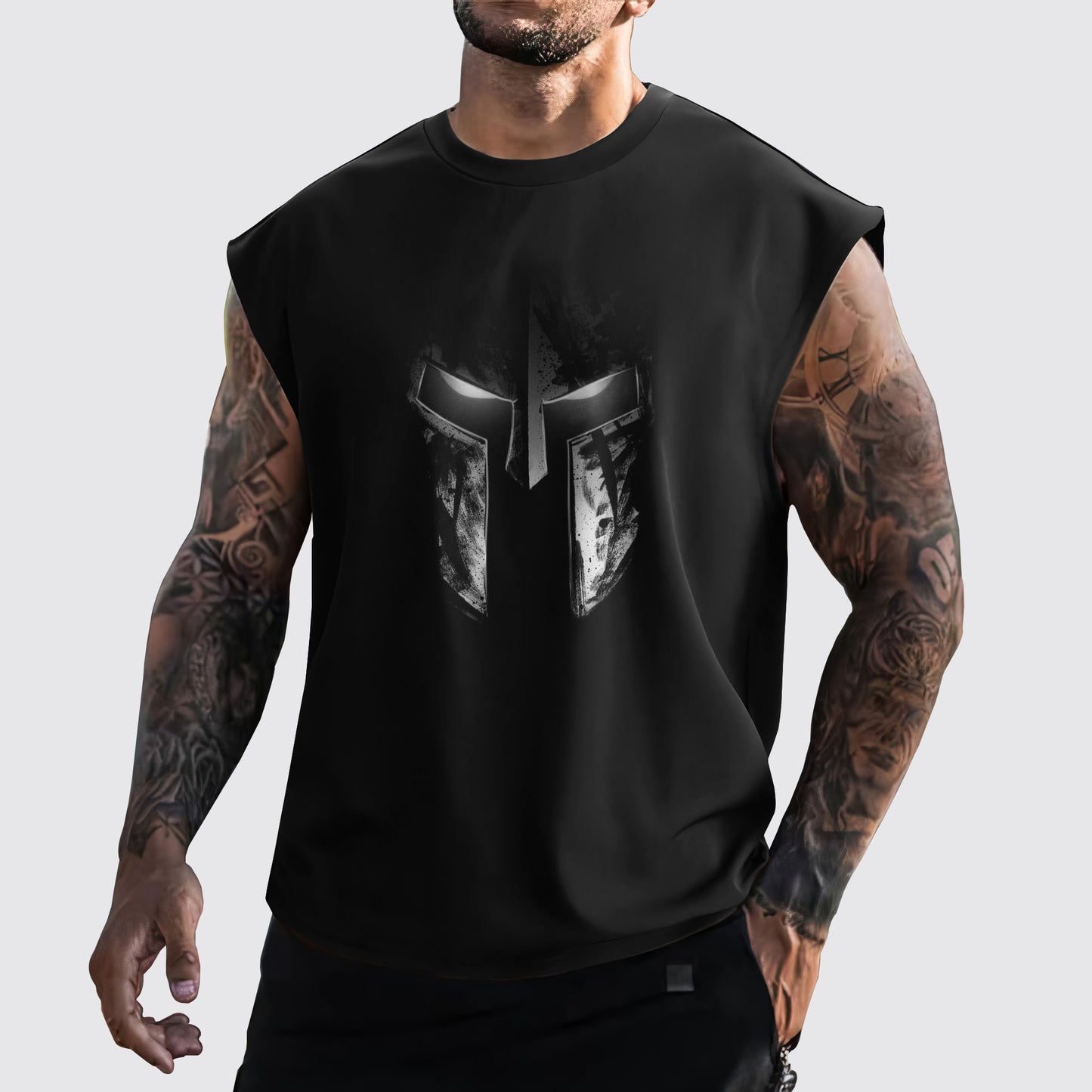 Warrior 3D Cut-Off Tank- AA05899