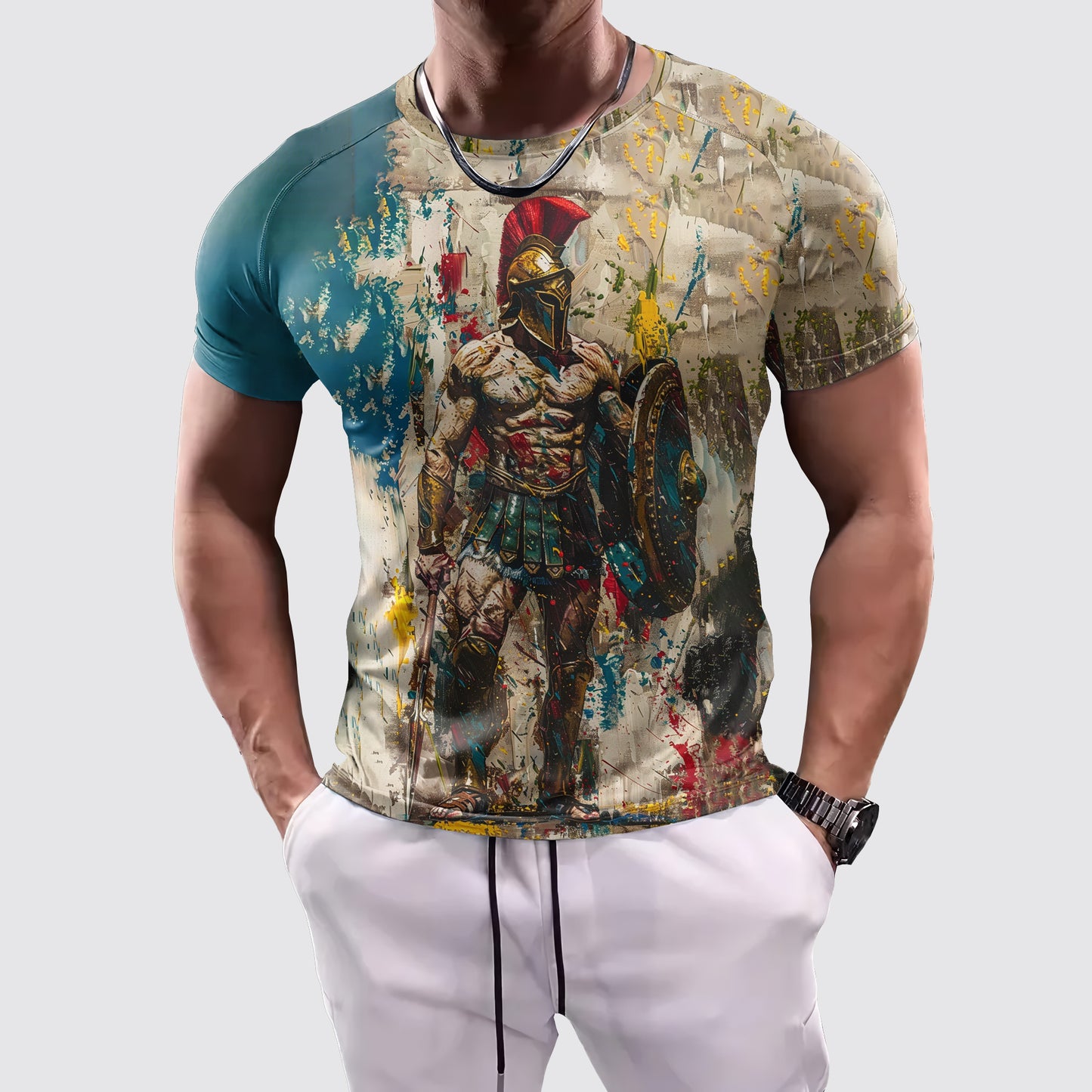 Warrior 3D Tight-Fitting Tee- AA05930