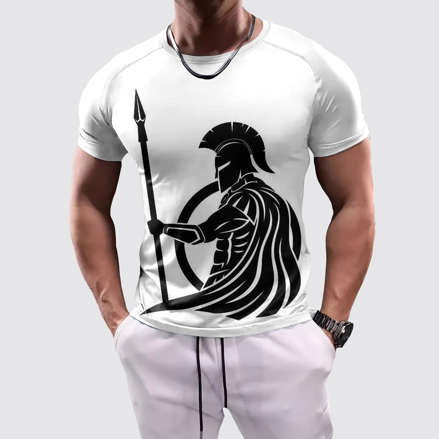 Warrior 3D Tight-Fitting Tee- AA05971