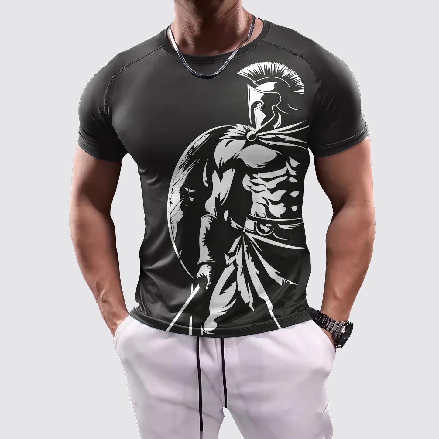 Warrior 3D Tight-Fitting Tee- AA05972
