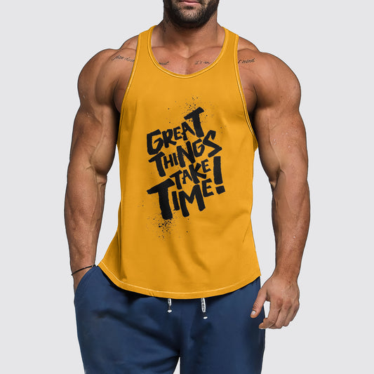 Ultimate Gym Tank Top for Men: Stay Cool and Comfy During Intense Workouts- AA06165