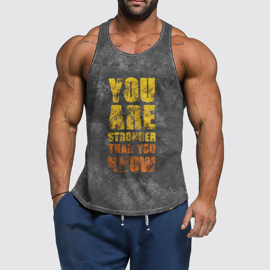 Ultimate Gym Tank Top for Men: Stay Cool and Comfy During Intense Workouts- AA06166