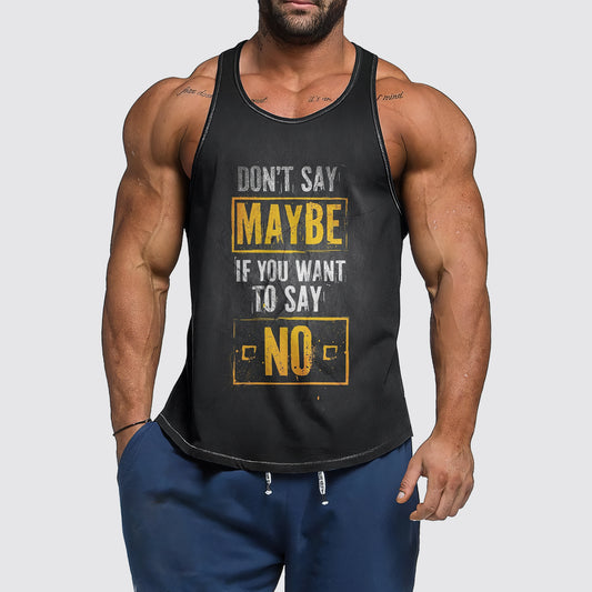 Ultimate Gym Tank Top for Men: Stay Cool and Comfy During Intense Workouts- AA06170