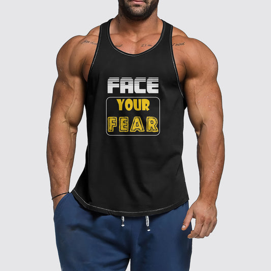 Ultimate Gym Tank Top for Men: Stay Cool and Comfy During Intense Workouts- AA06211