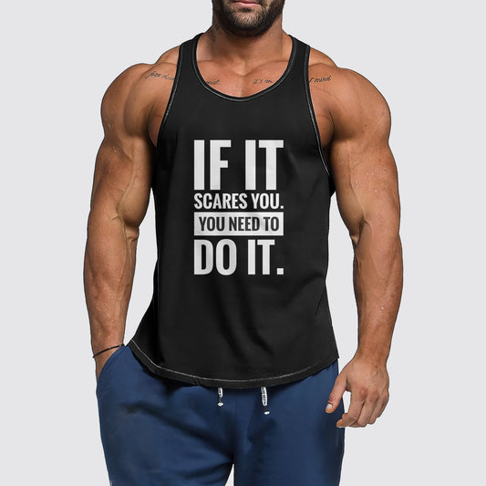 Ultimate Gym Tank Top for Men: Stay Cool and Comfy During Intense Workouts- AA06216