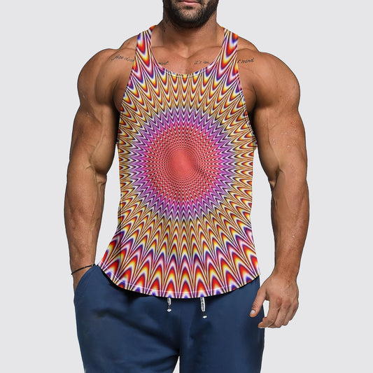 Optical Illusion Tank Top- AA06306