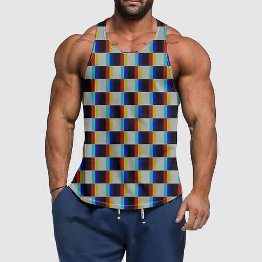 Optical Illusion Tank Top- AA06309