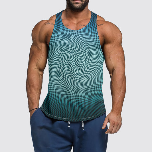 Optical Illusion Tank Top- AA06311