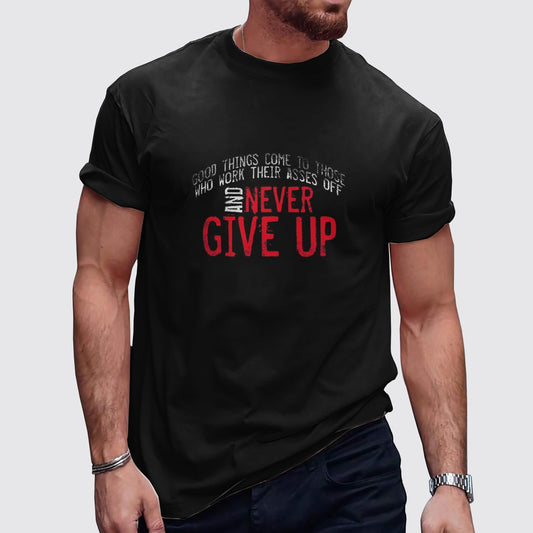 Ultimate Gym T-shirt for Men: Stay Cool and Comfy During Intense Workouts- AA06313
