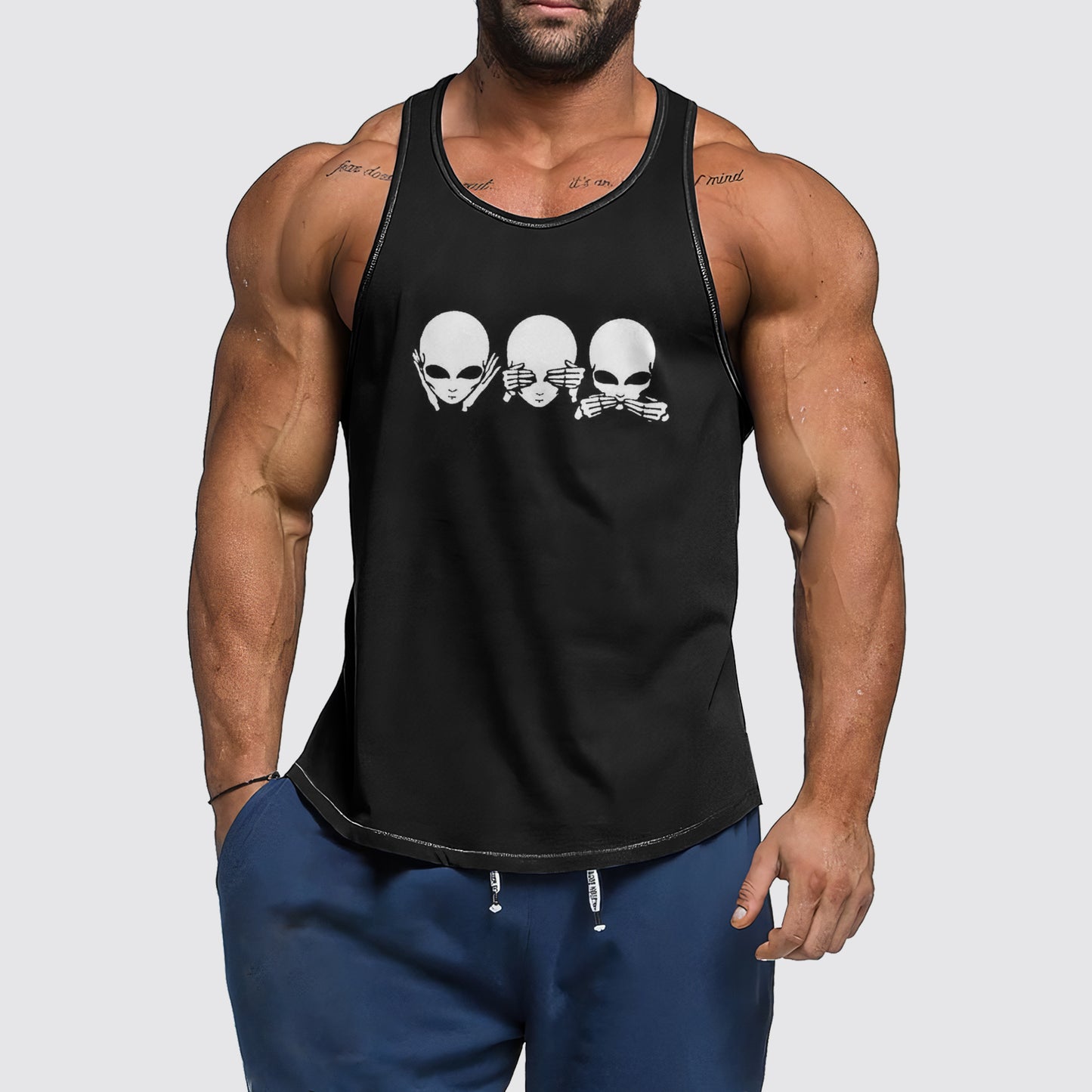 Funny Meme Tank Top- AA06346