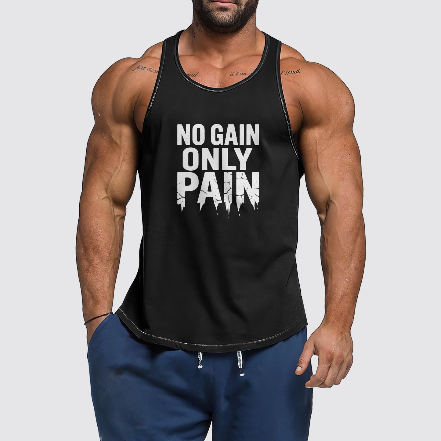 Ultimate Gym Tank Top for Men: Stay Cool and Comfy During Intense Workouts- AA06481