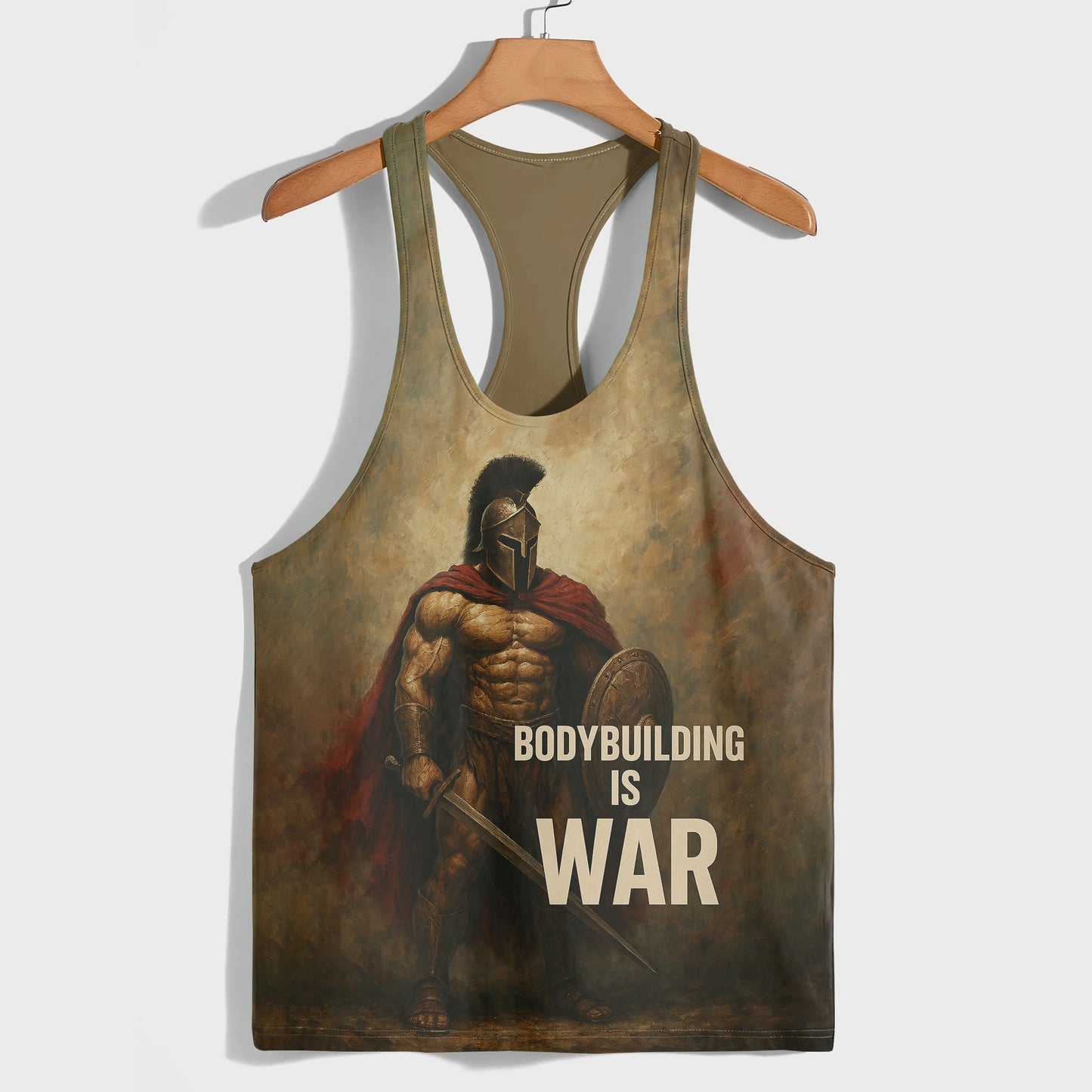 Warrior Spirit 3D Racerback Tank Top- AA06525