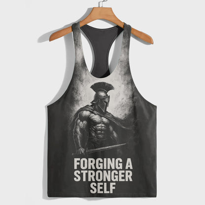 Warrior Spirit 3D Racerback Tank Top- AA06527