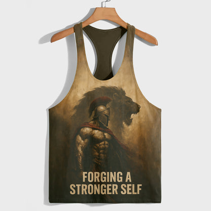 Warrior Spirit 3D Racerback Tank Top- AA06528