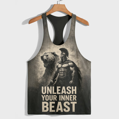 Warrior Spirit 3D Racerback Tank Top- AA06530