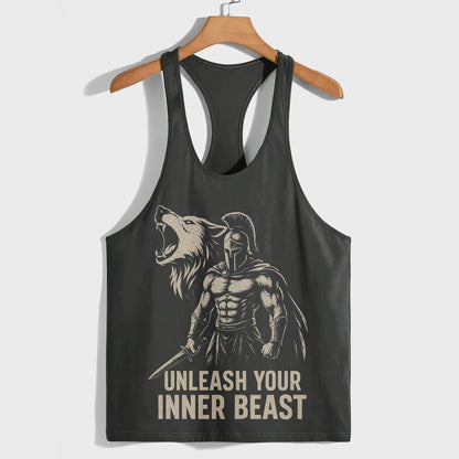 Warrior Spirit 3D Racerback Tank Top- AA06532