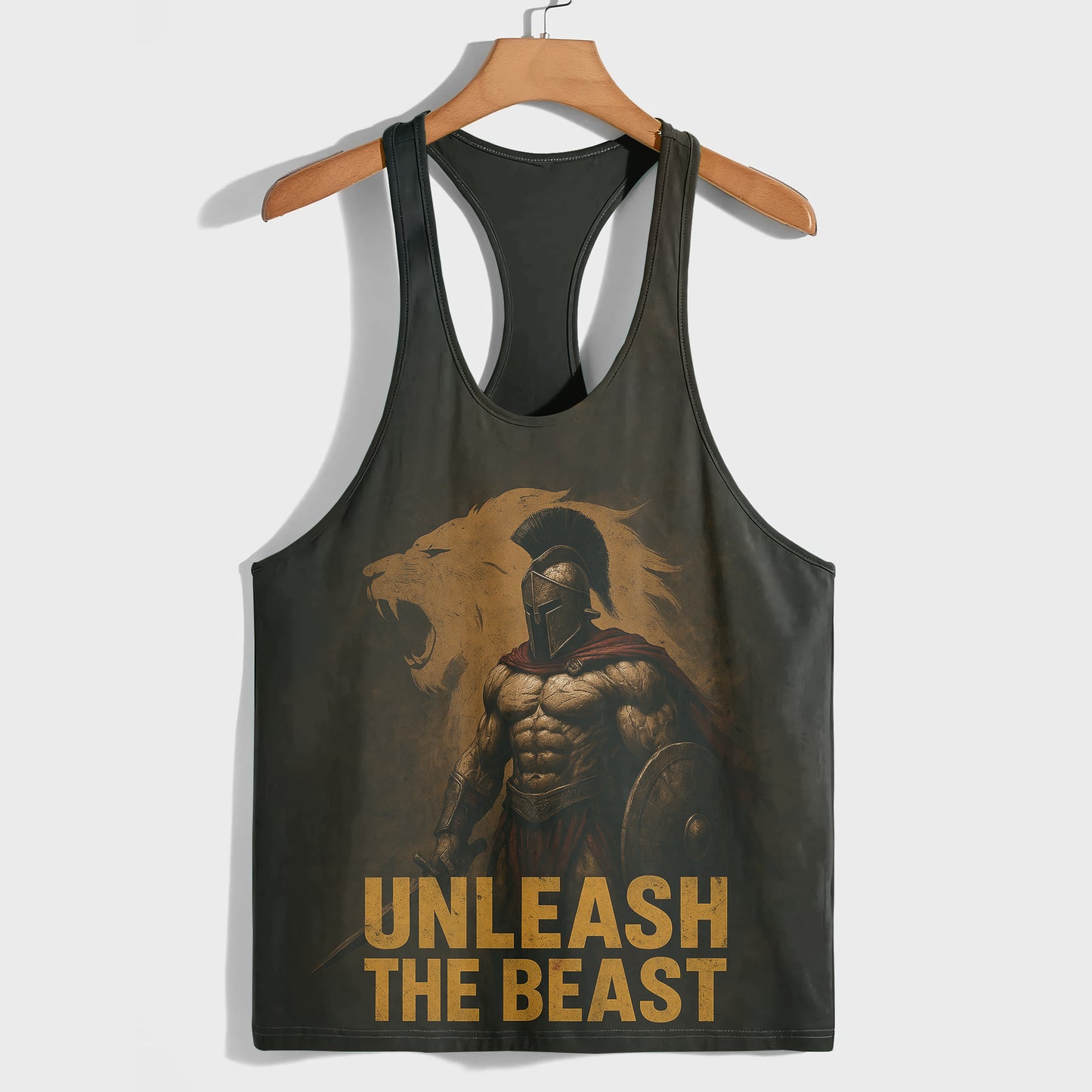 Warrior Spirit 3D Racerback Tank Top- AA06534