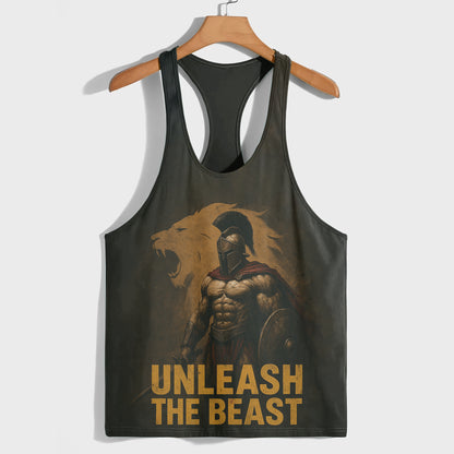 Warrior Spirit 3D Racerback Tank Top- AA06534