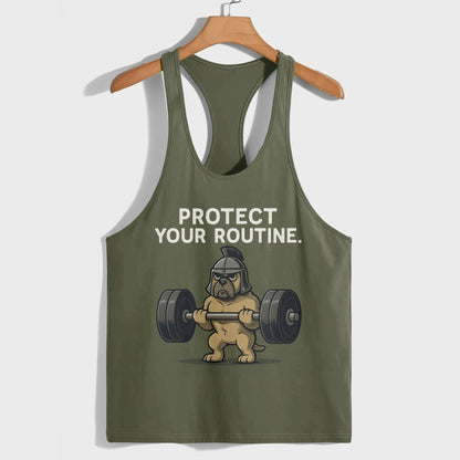 Bodybuilding Racerback Tank Top- AA06554