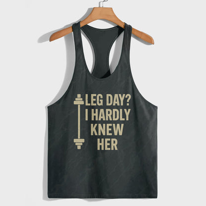 Bodybuilding Racerback Tank Top- AA06619