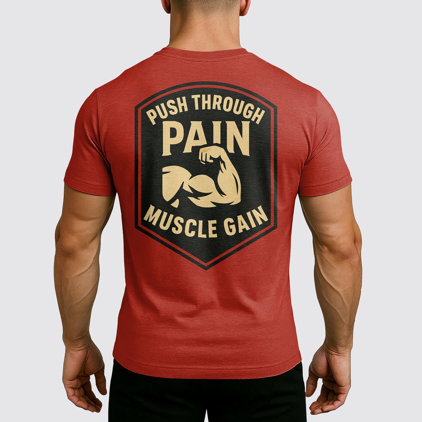 Ultimate Gym T-shirt for Men: Stay Cool and Comfy During Intense Workouts- AA06644