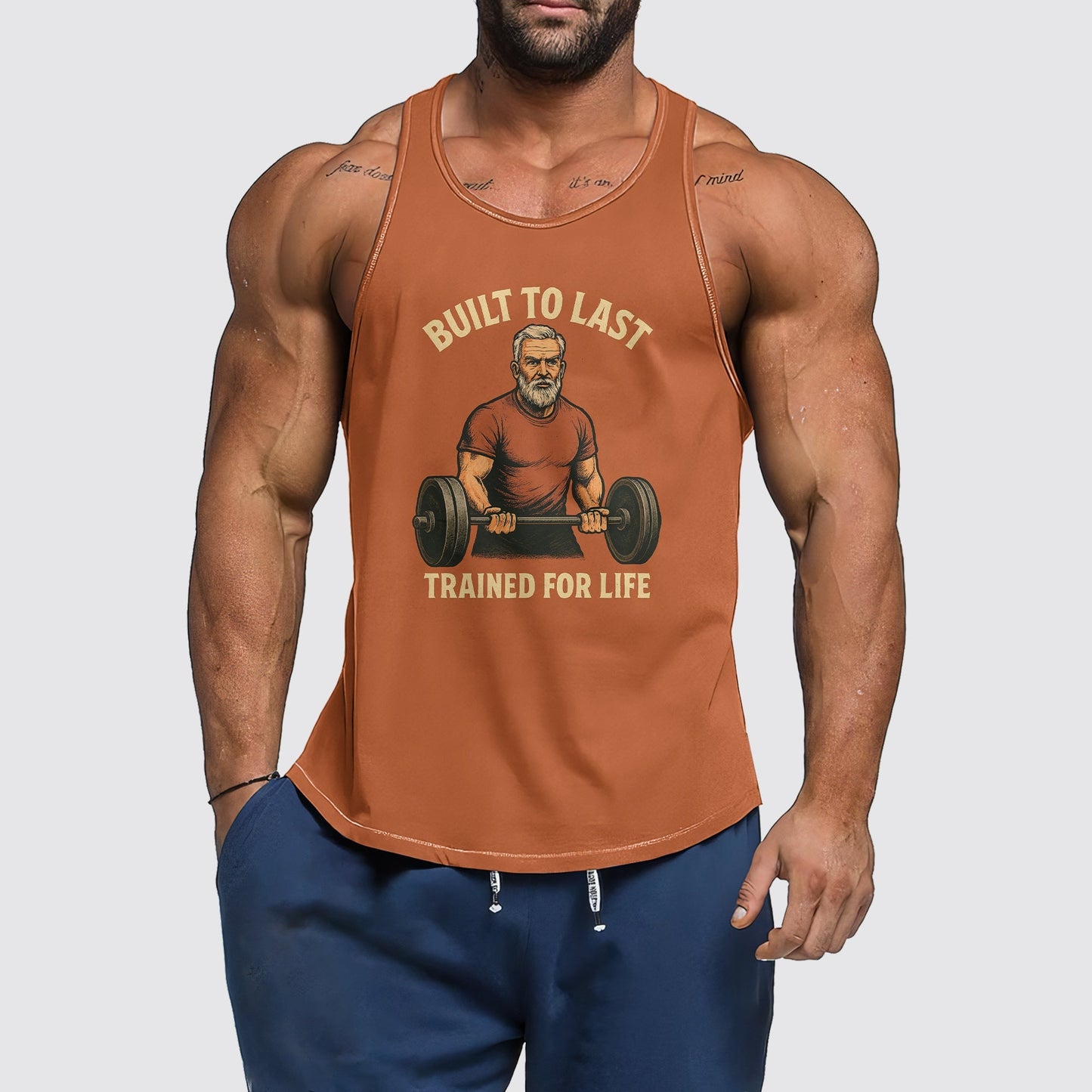 Classic Tank Top for Older Men- AA06665