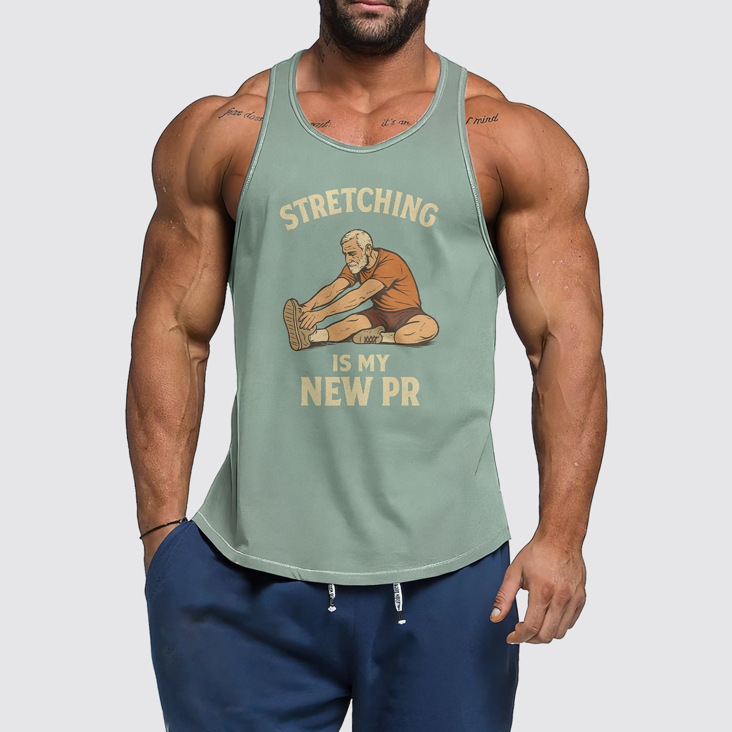 Classic Tank Top for Older Men- AA06668