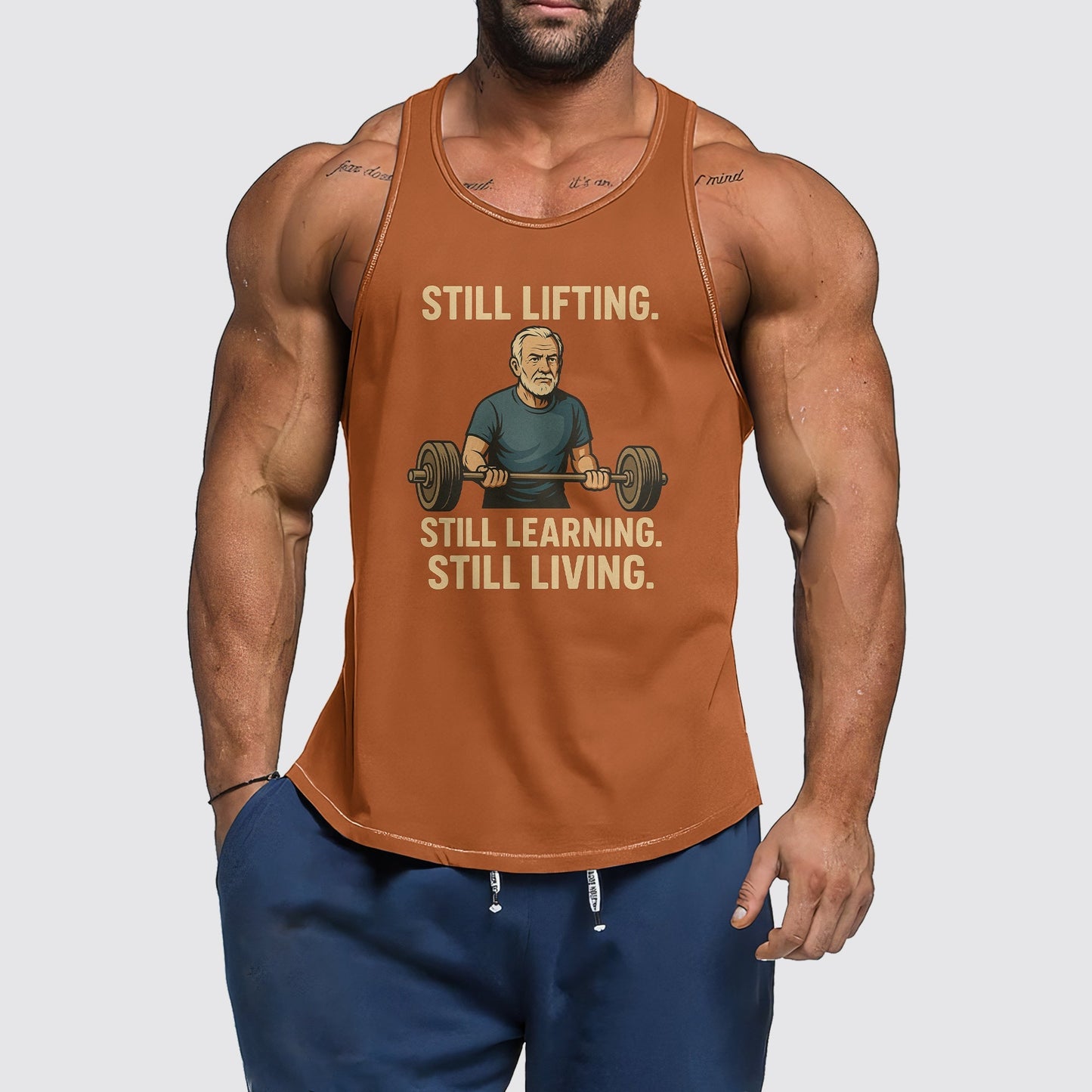 Classic Tank Top for Older Men- AA06670