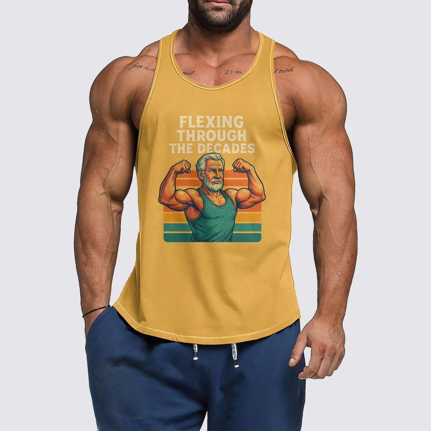 Classic Tank Top for Older Men- AA06687