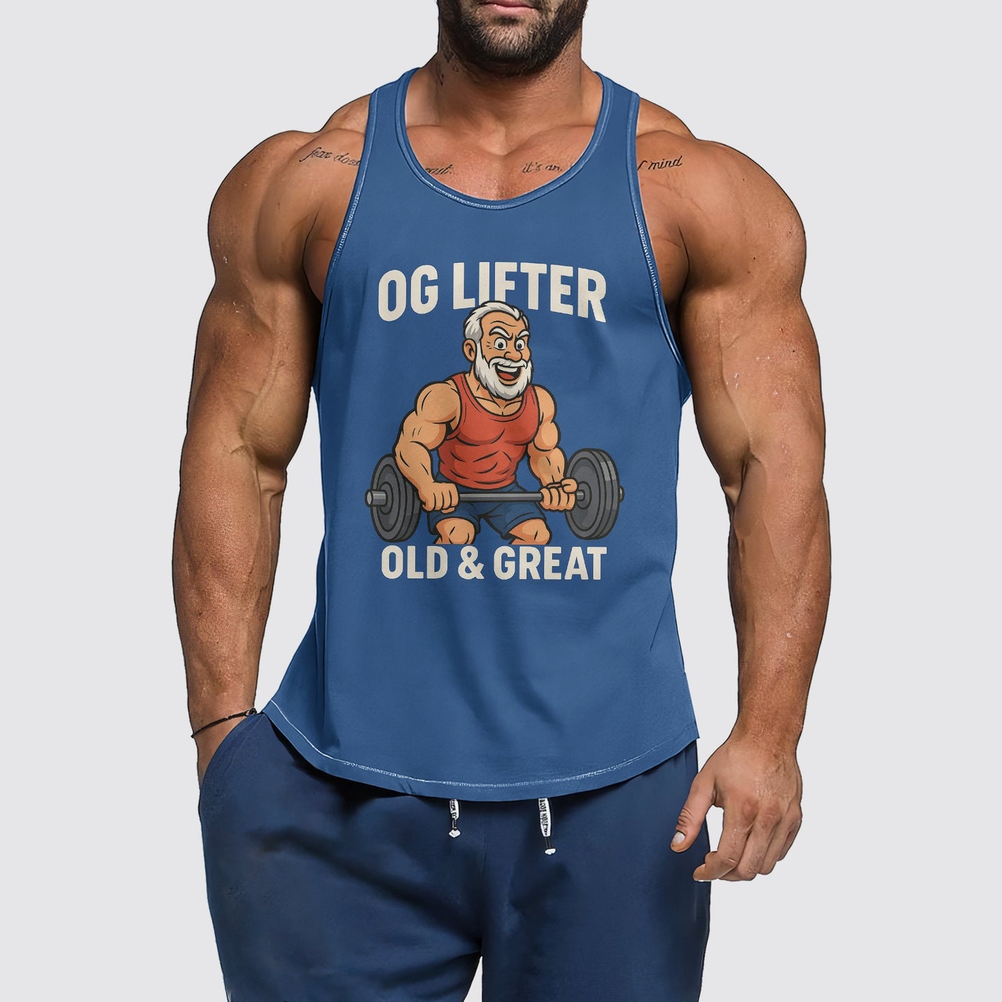 Classic Tank Top for Older Men- AA06701