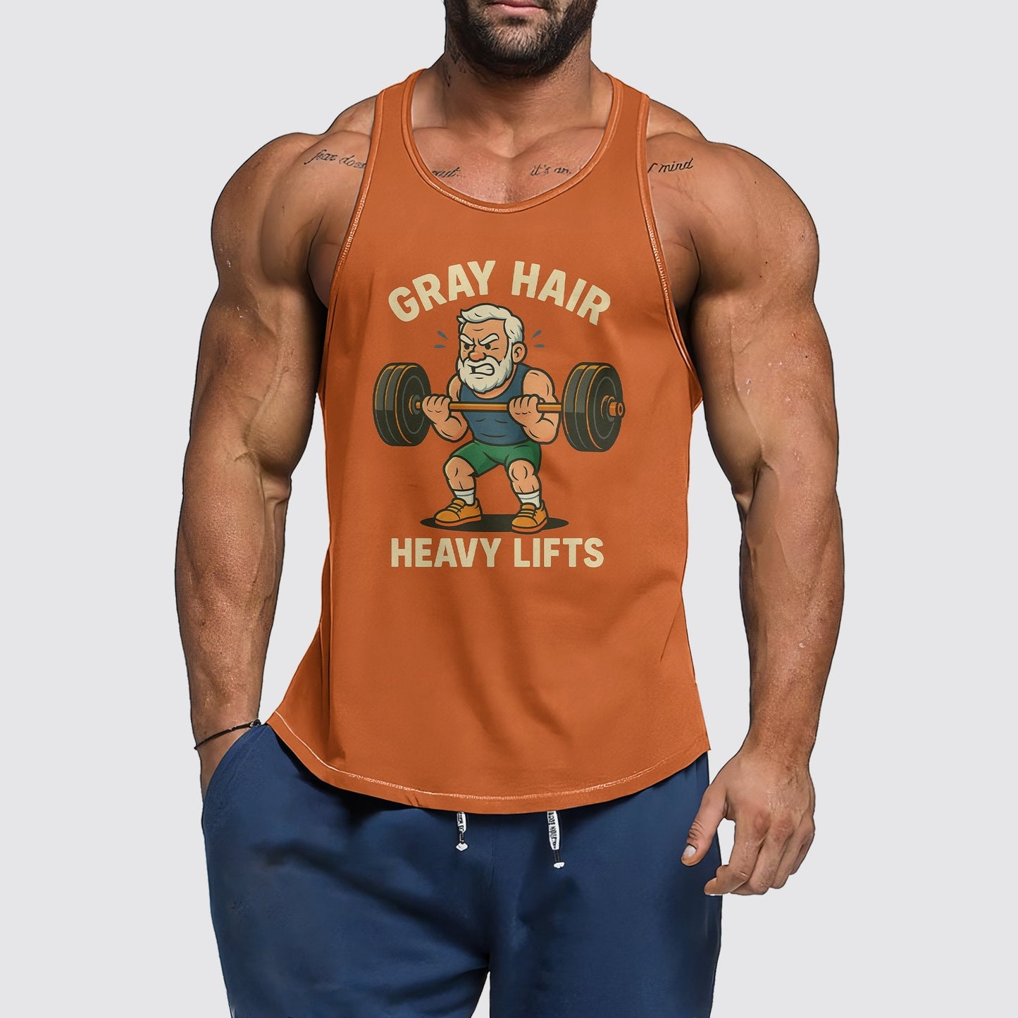Classic Tank Top for Older Men- AA06705