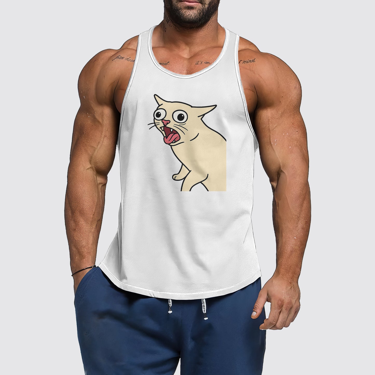 Funny Meme Tank Top- AA06726