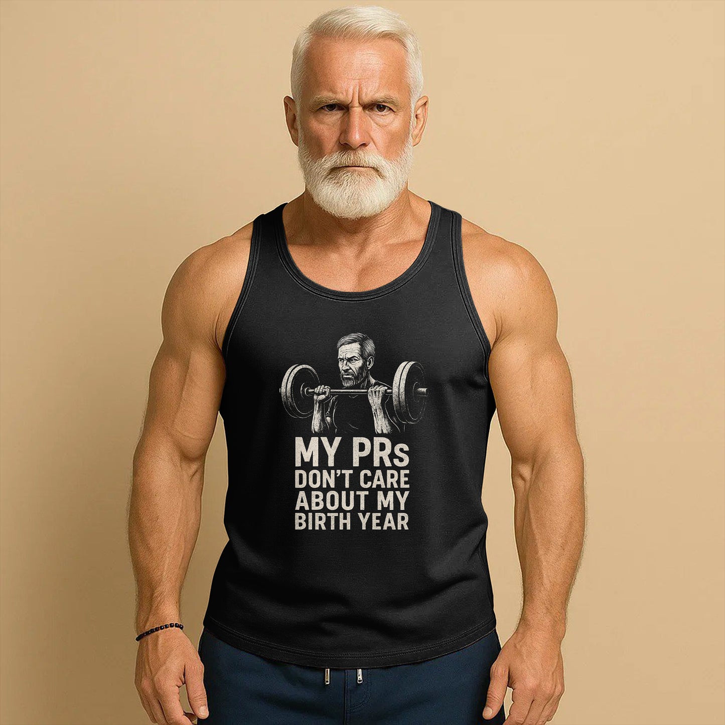 Classic Tank Top for Older Men- AA06831