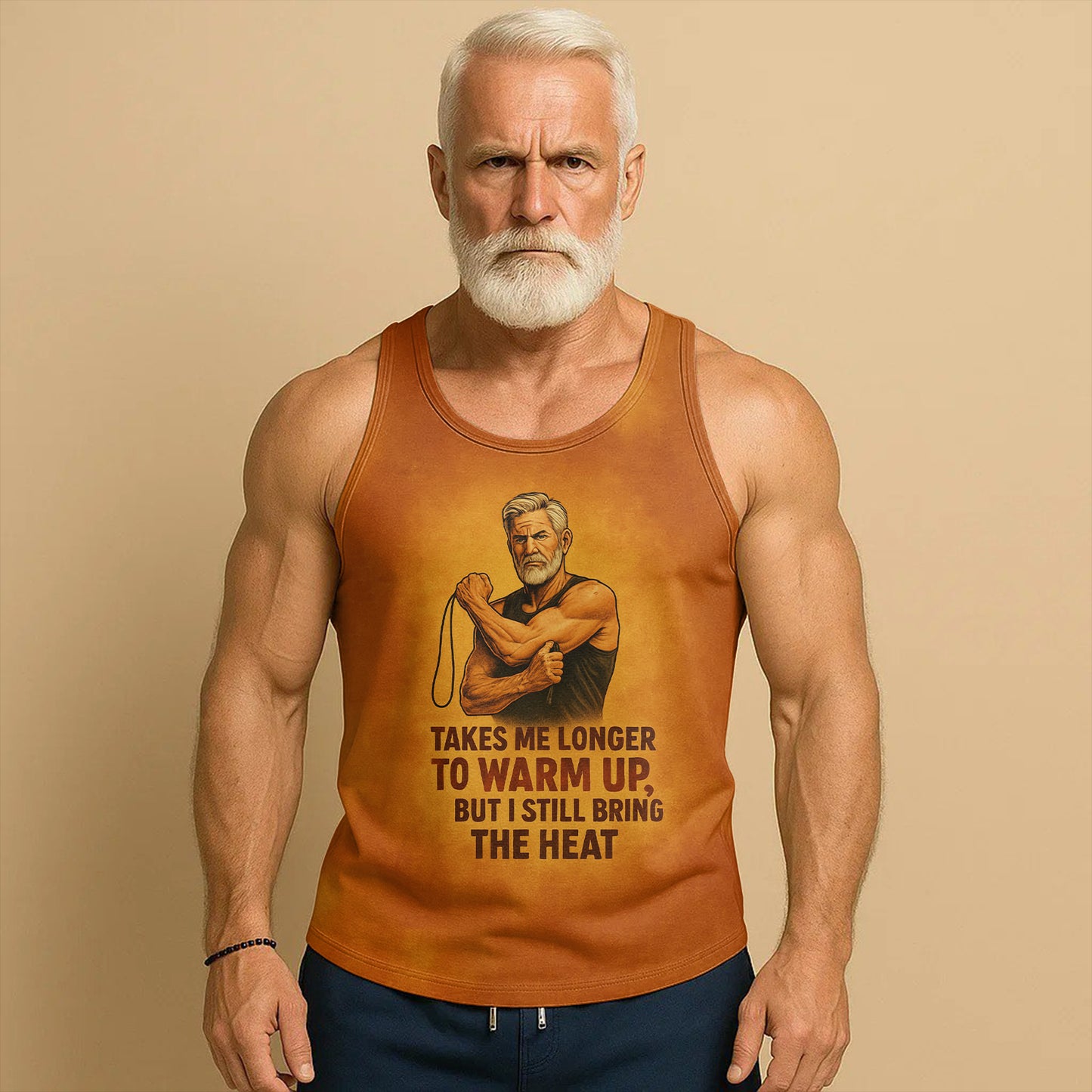 Classic Tank Top for Older Men- AA06845