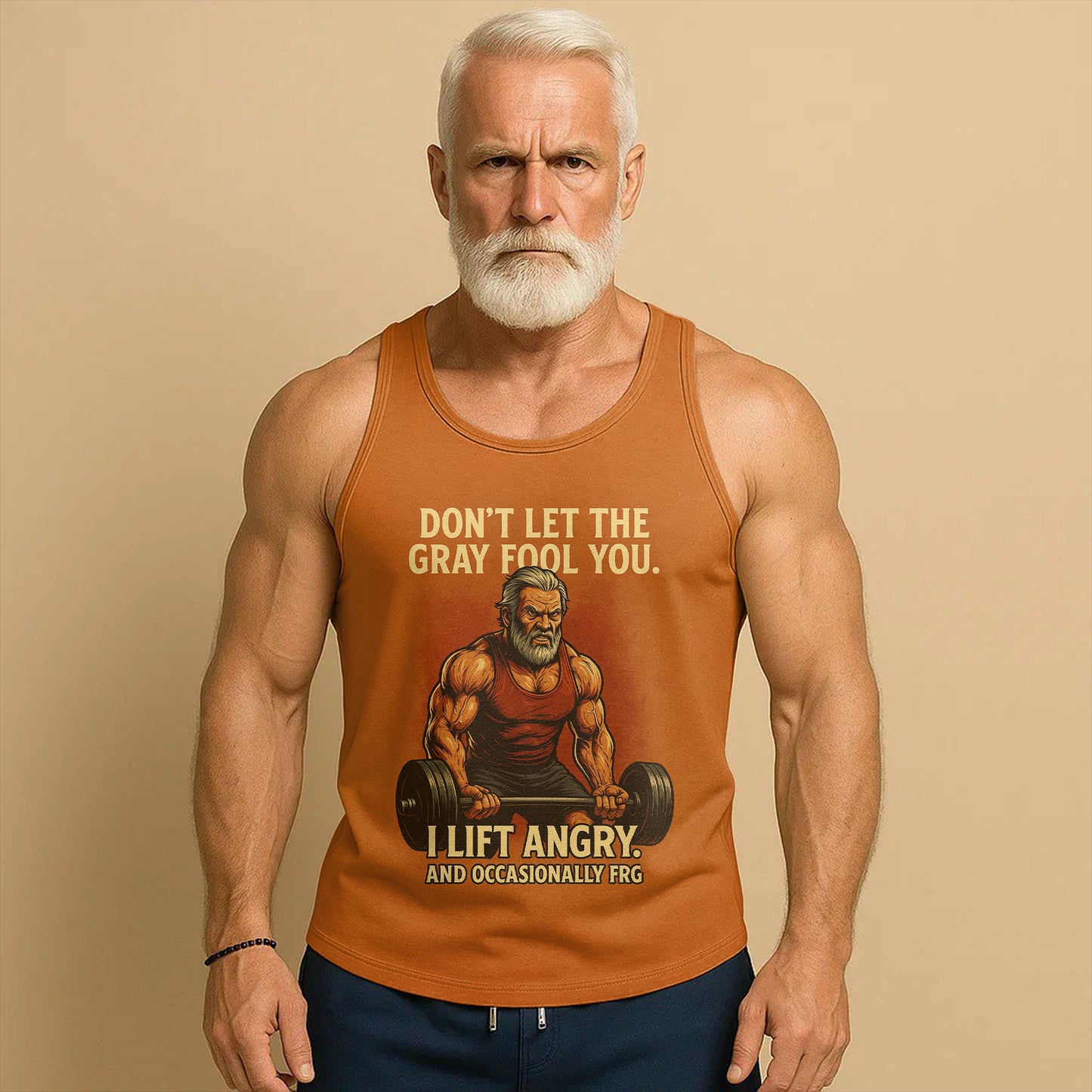 Classic Tank Top for Older Men- AA06851