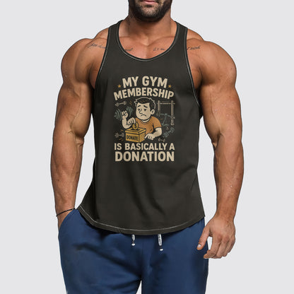 Ultimate Gym Tank Top for Men: Stay Cool and Comfy During Intense Workouts- AA06860