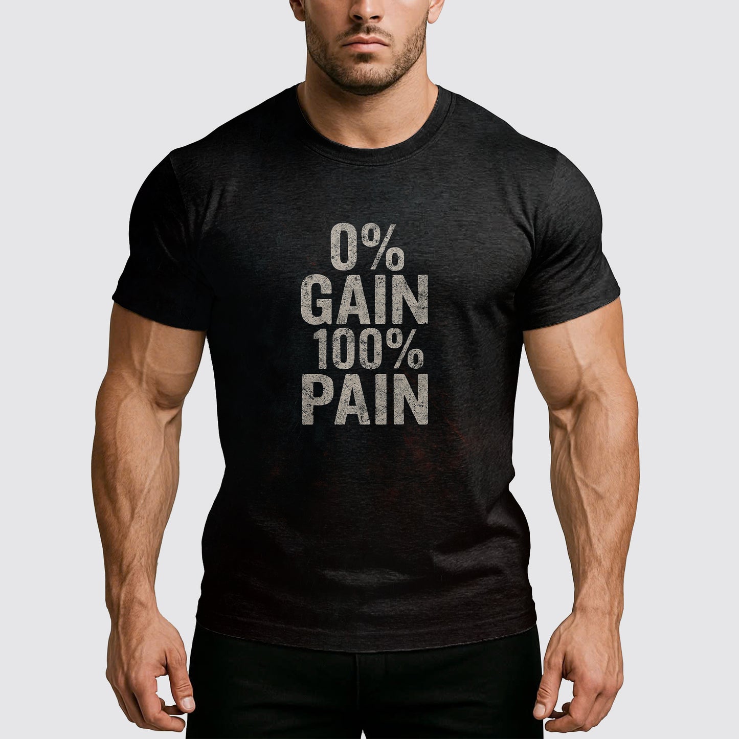 Ultimate Gym T-shirt for Men: Stay Cool and Comfy During Intense Workouts- AA06913