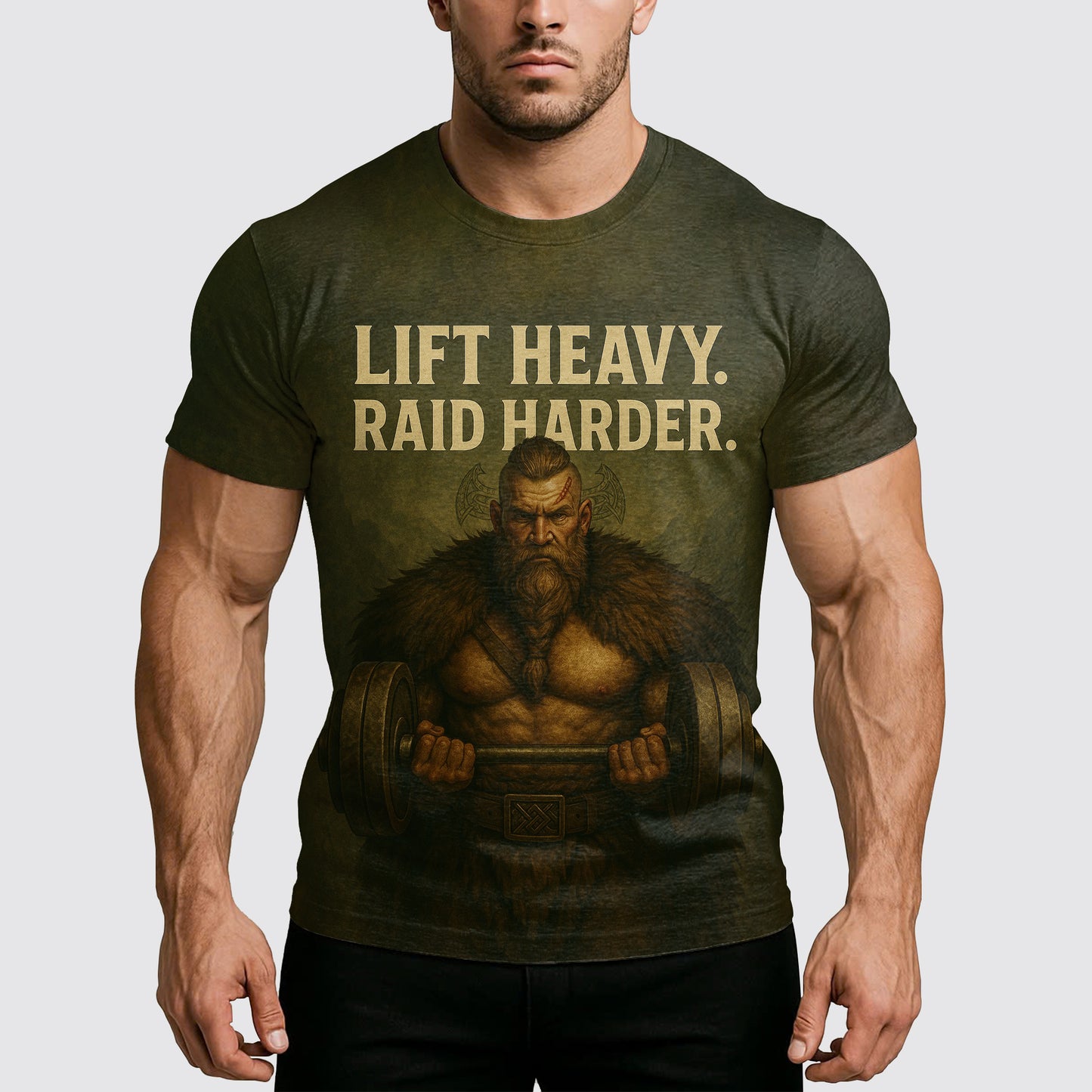 Viking Motivation T-Shirt- AA06955